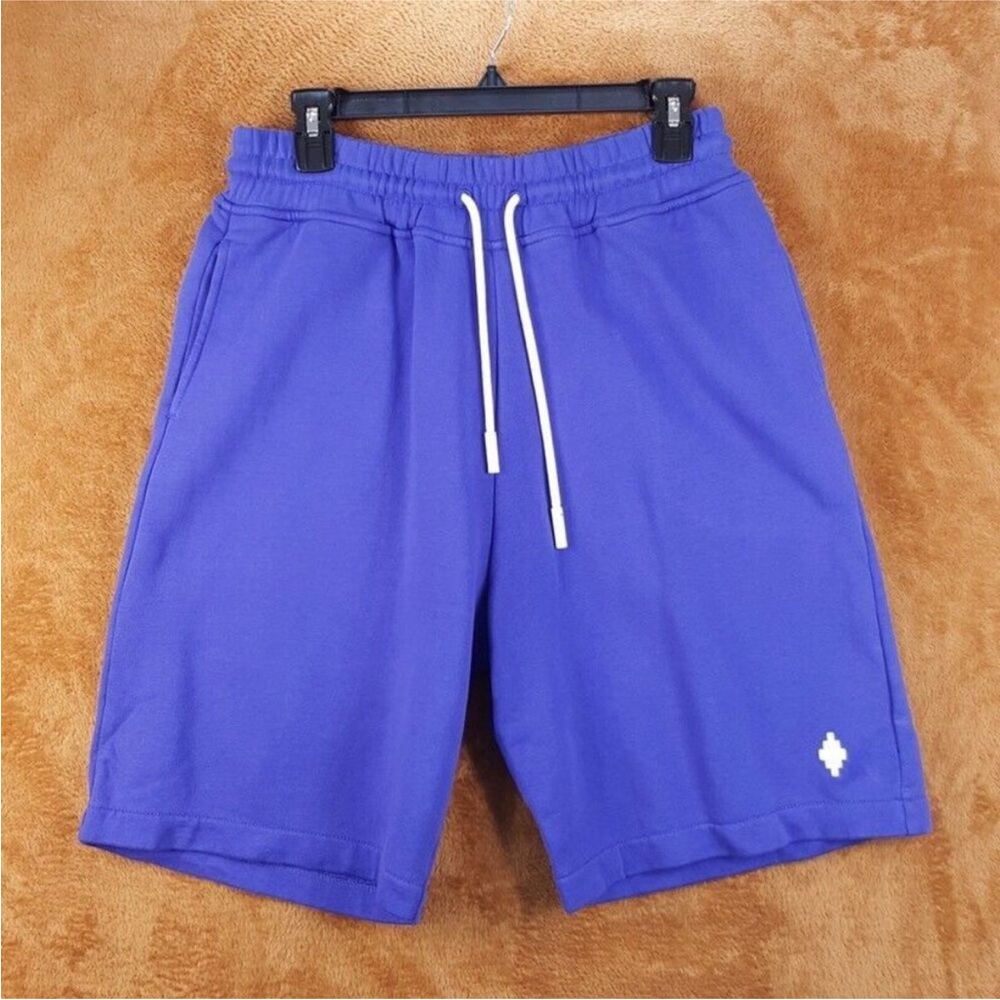MARCELO BURLON Mens Shorts Medium w/ Tempera Cross Logo